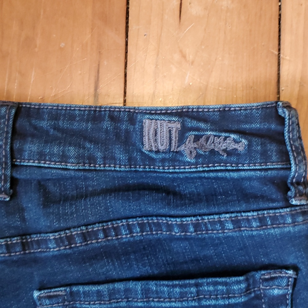 KUT Dark Blue Jeans Size 12 - Picture 5 of 11